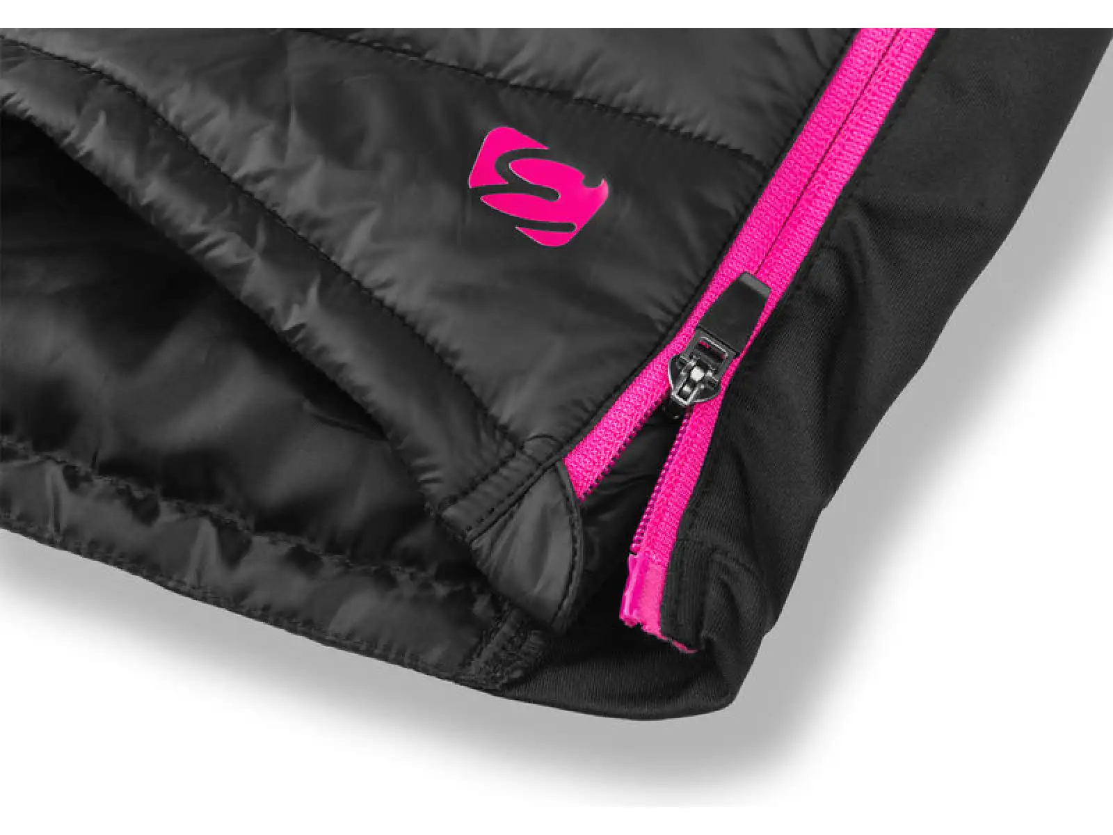 Etape Alaska insulated women's skirt black/pink