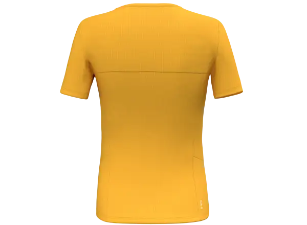 Salewa Puez Sporty Dry Short Sleeve T-Shirt Women Gold