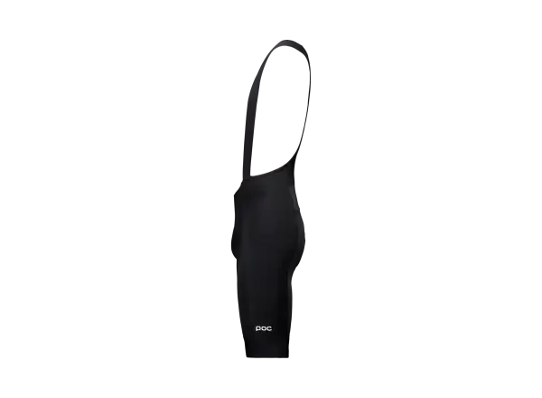 POC Cadence Bib men's shorts with suspenders and insert Uranium Black