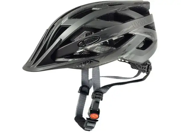 Uvex I-vo CC helmet Black/Smoke Matt