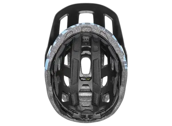 Uvex React JR. Mips helmet Azure/Deep Space Matt