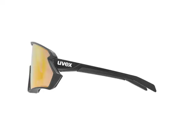 Uvex Sportstyle 231 2.0 cycling glasses P Black Mat/Mirror Red