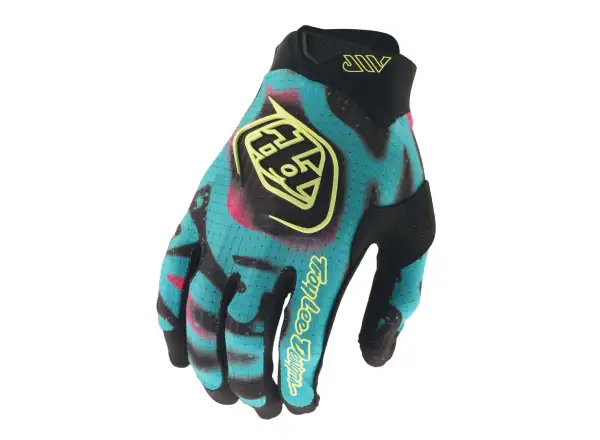Troy Lee Designs Air Membrane children's gloves Black / Glo Yellow