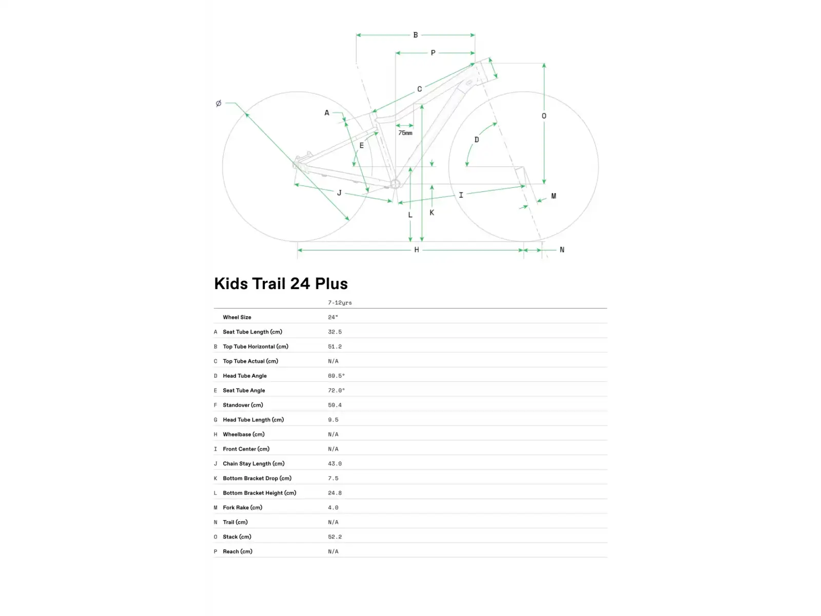 Cannondale Kids Trail Plus 24 children's bike Black Pearl
