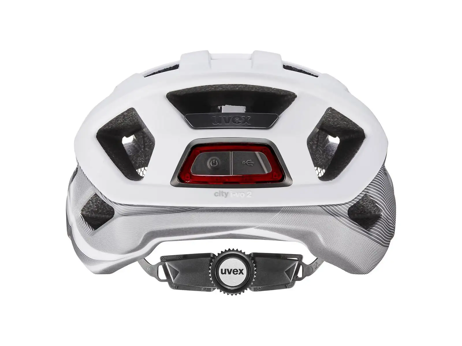 Uvex City I-vo 2 helmet White Silver Matt