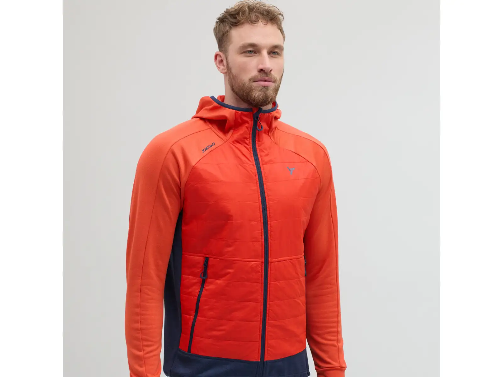 Silvini Dirilo men's sweatshirt Ruby/navy