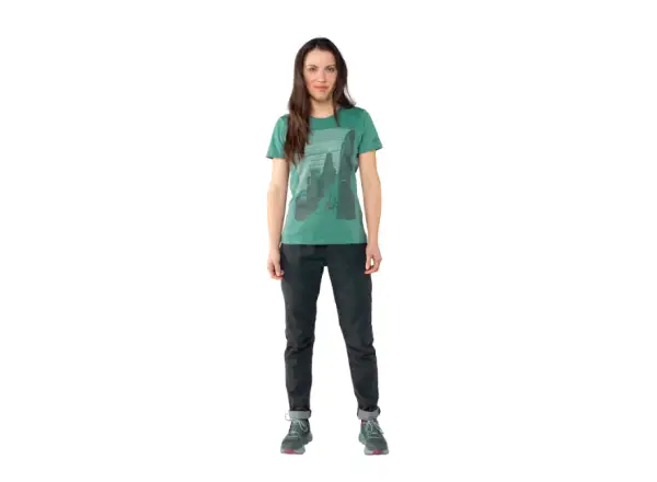 Dynafit X Simon Charriere women's T-shirt Atlantic/Dolomiti