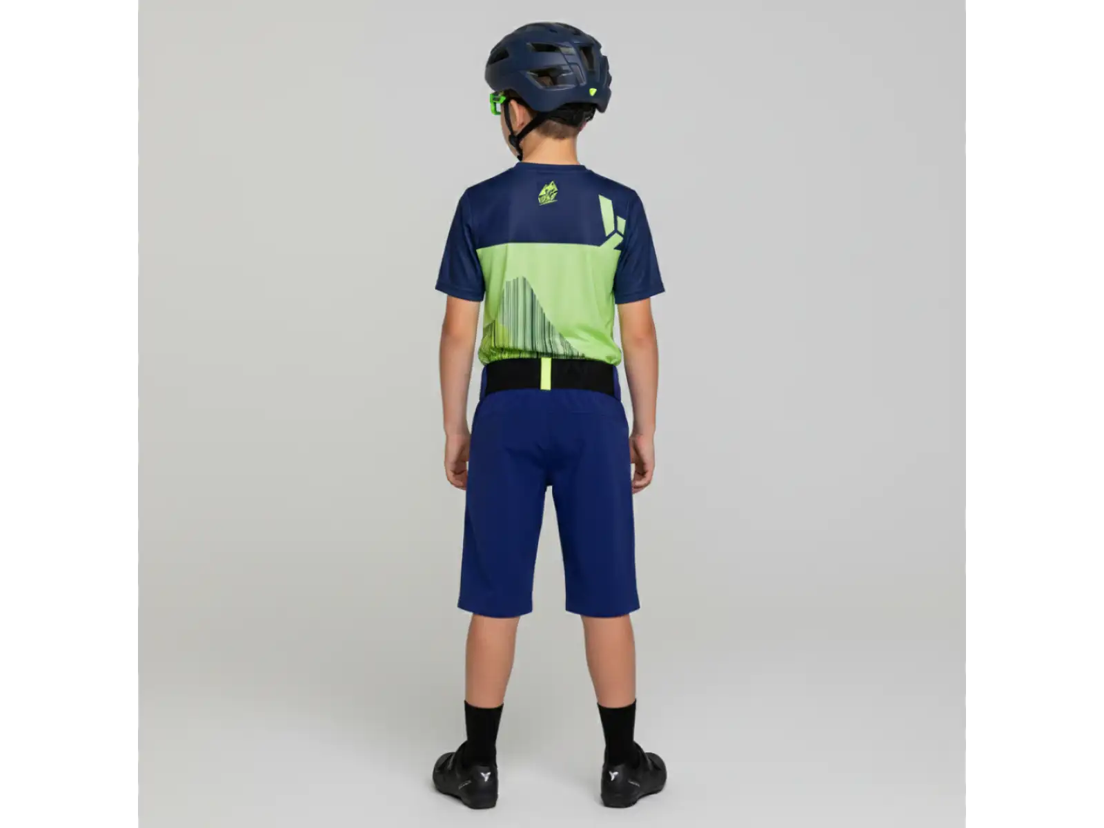 Silvini Acri kids shorts Blue/Neon