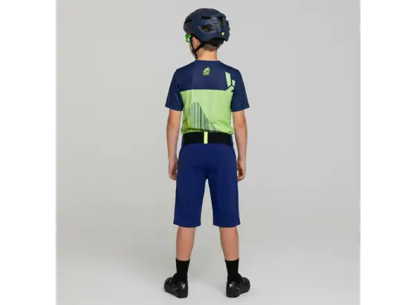 Silvini Acri kids shorts Blue/Neon