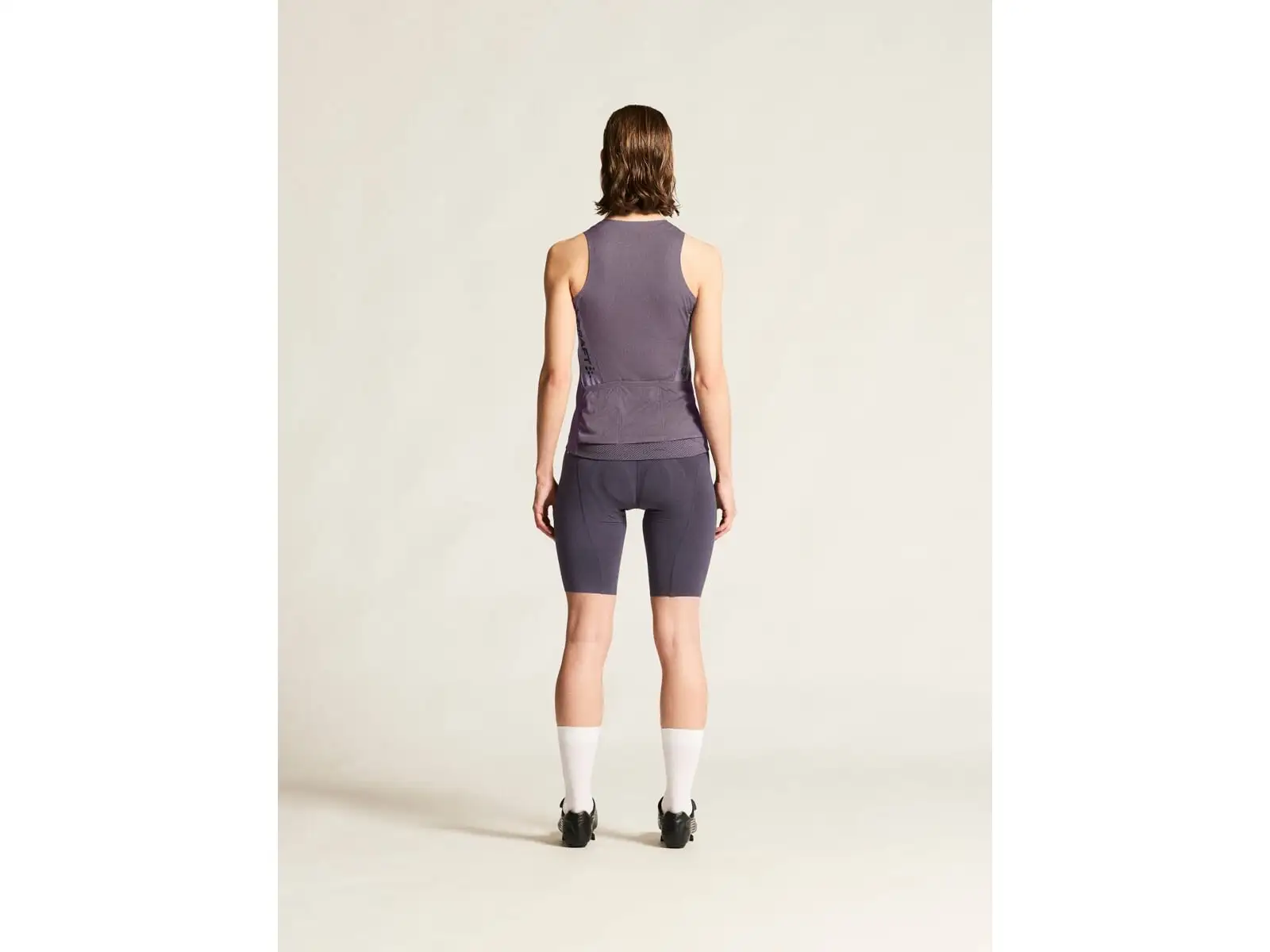 Craft Endur C2 women's cycling shorts with pad purple