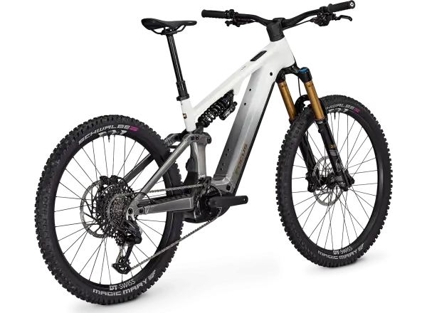 Focus SAM2 6.9 800 Wh full-suspension e-bike White/Steelgrey