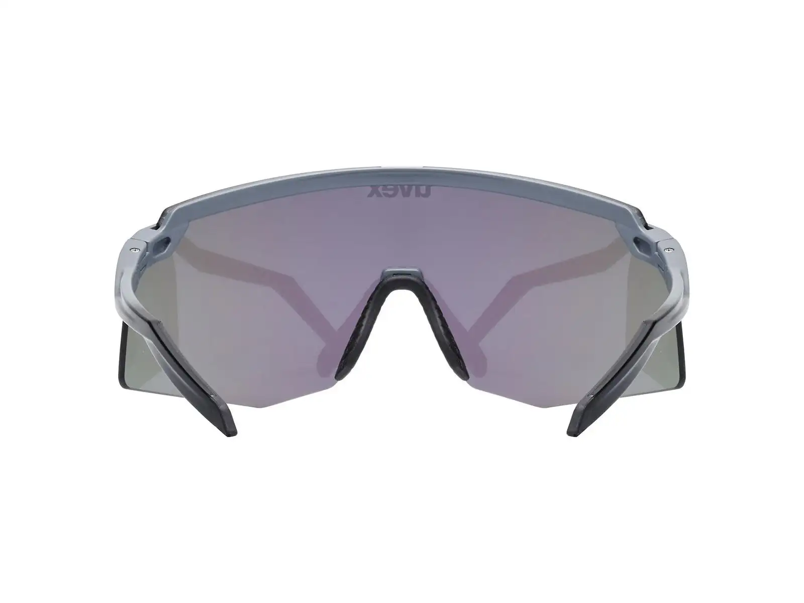 Uvex Pace Stage sunglasses Grey Matt/Mirror Green