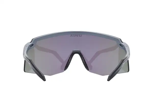 Uvex Pace Stage sunglasses Grey Matt/Mirror Green