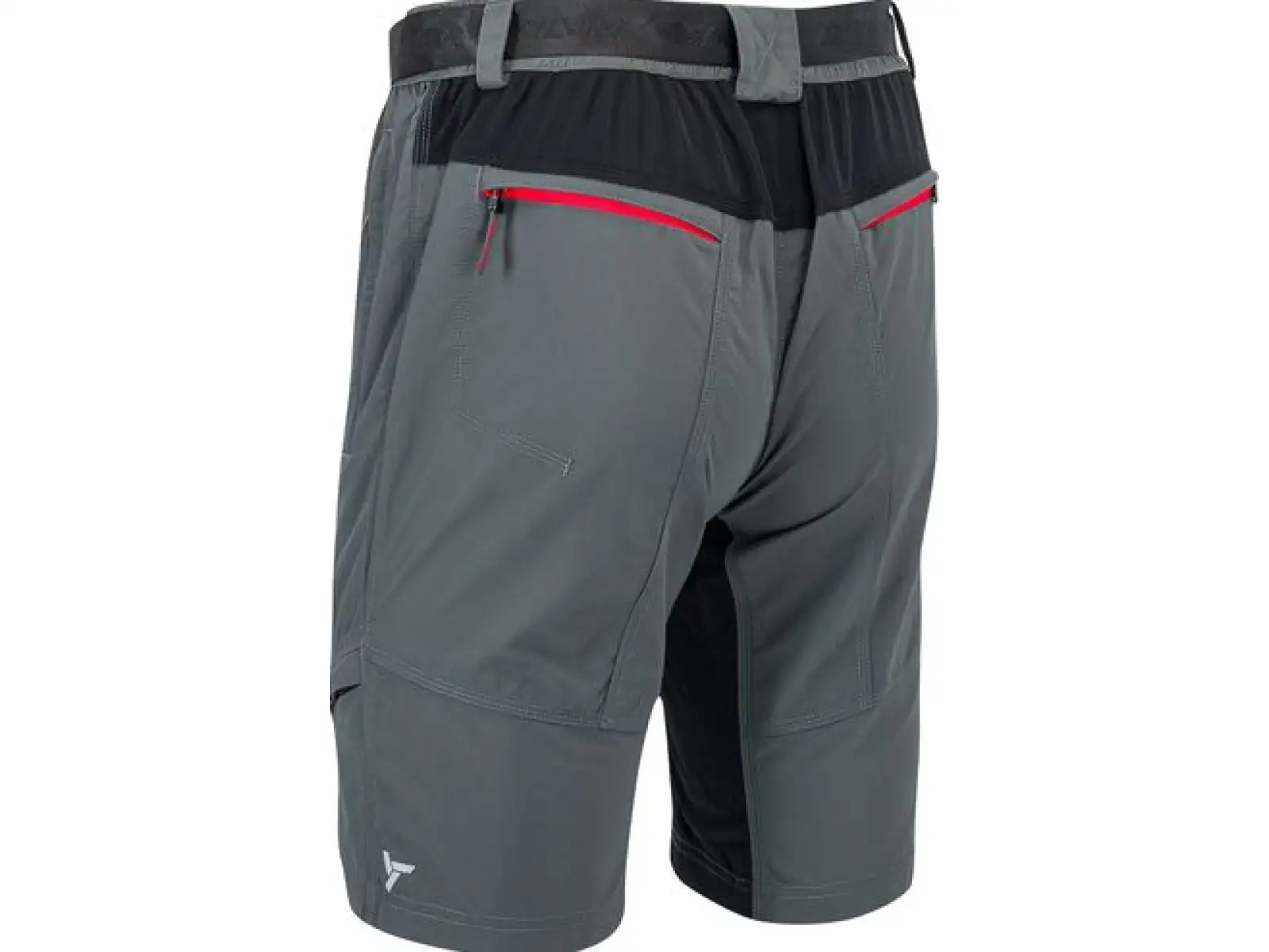 Silvini Rango men's MTB shorts charcoal/red