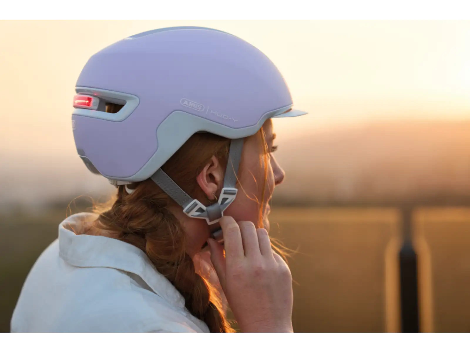 Abus HUD-Y helmet Pure Lavender