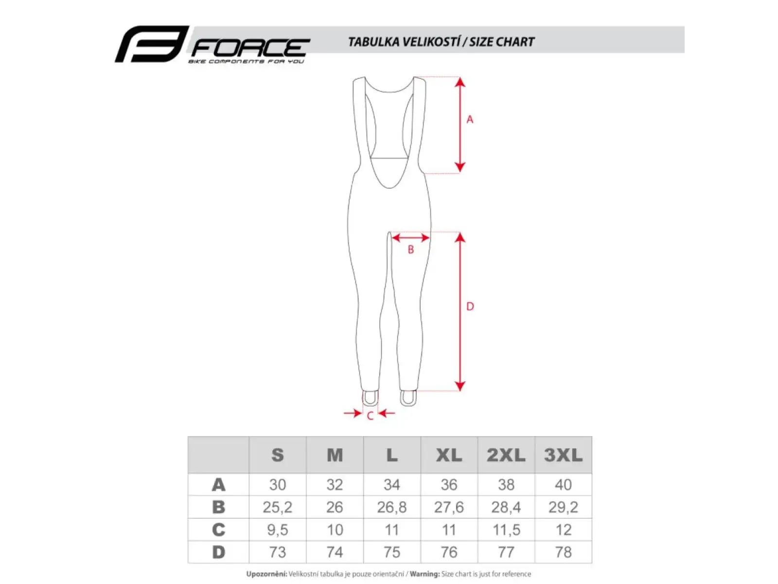 Force Extreme men's bib shorts black