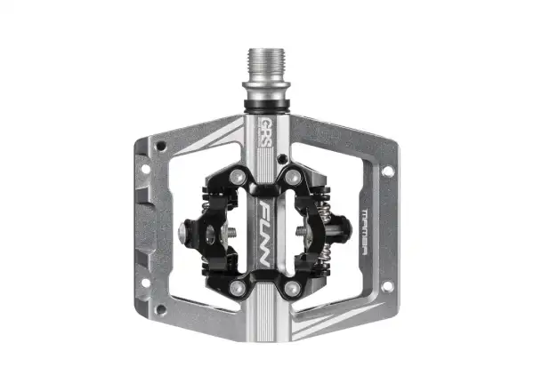 Funn Mamba S pedals dual-sided Grey