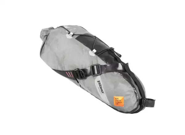 Woho X-Tourning Dry Bag saddle bag 5-7 l Honeycomb Iron gray size S