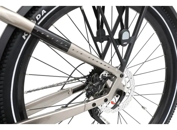 Apache Rio Grande 3 MX 720 Wh step-through e-bike Cappuccino