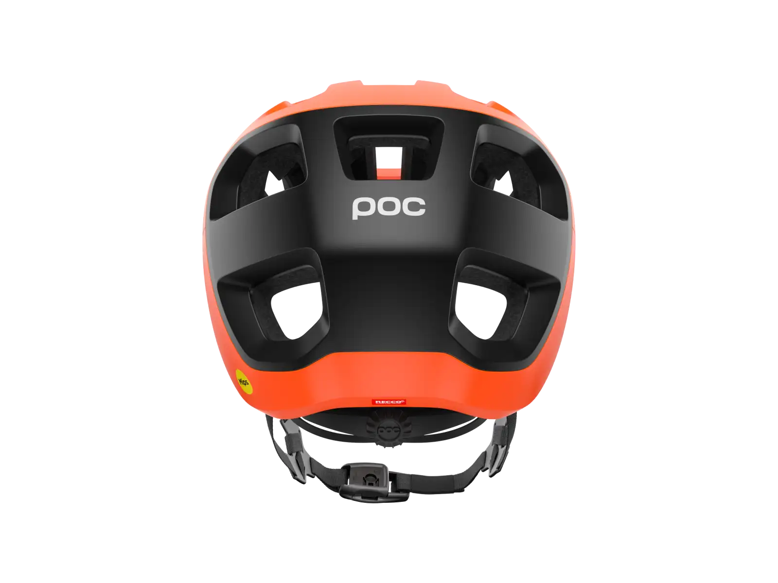 POC Cularis helmet Fluorescent Orange Matt/Uranium Black Matt