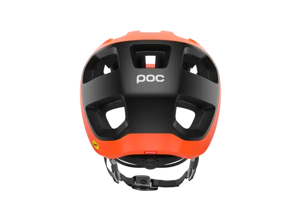 POC Cularis helmet Fluorescent Orange Matt/Uranium Black Matt