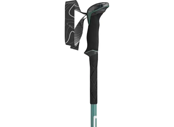 Leki Makalu Lite trekking poles malachite Green/Dark malachite Green/White