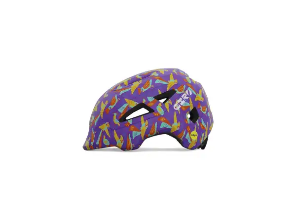 Giro Scamp II children's helmet Mat Purple Libre