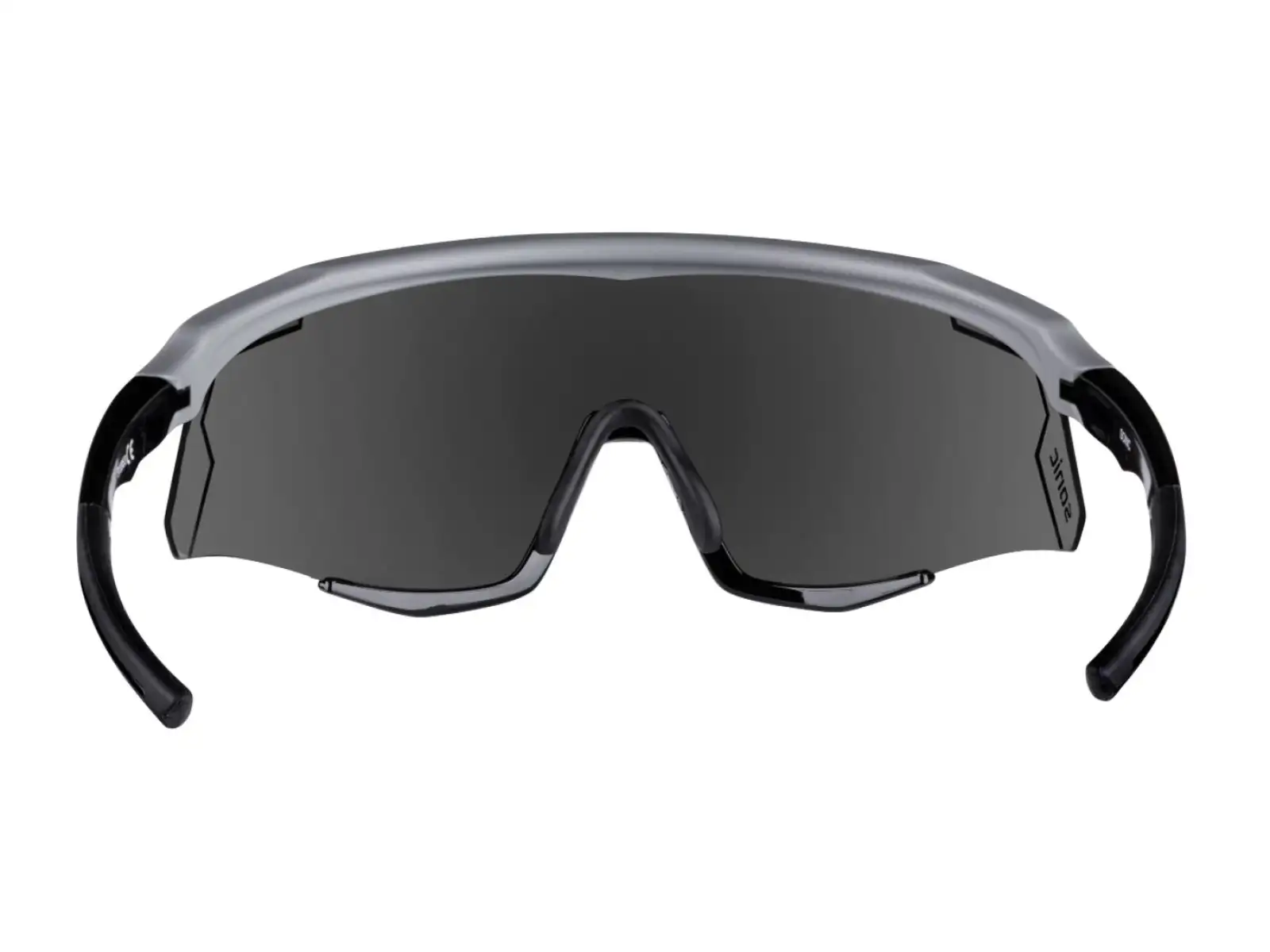 Force Sonic cycling glasses grey/black, black mirrored lenses