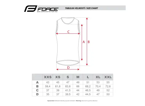 Force Acceler men's sleeveless jersey fluo/black