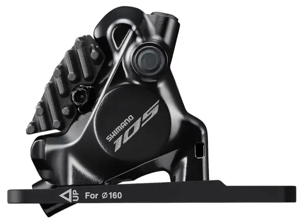 Shimano 105 BR-R7170 + ST-R7120 front disc brake (left lever), J-kit, polymer