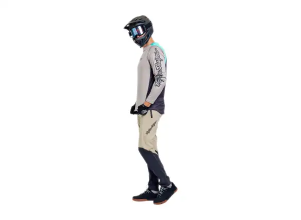 Troy Lee Designs Stage men's jersey long sleeve Signature Stone