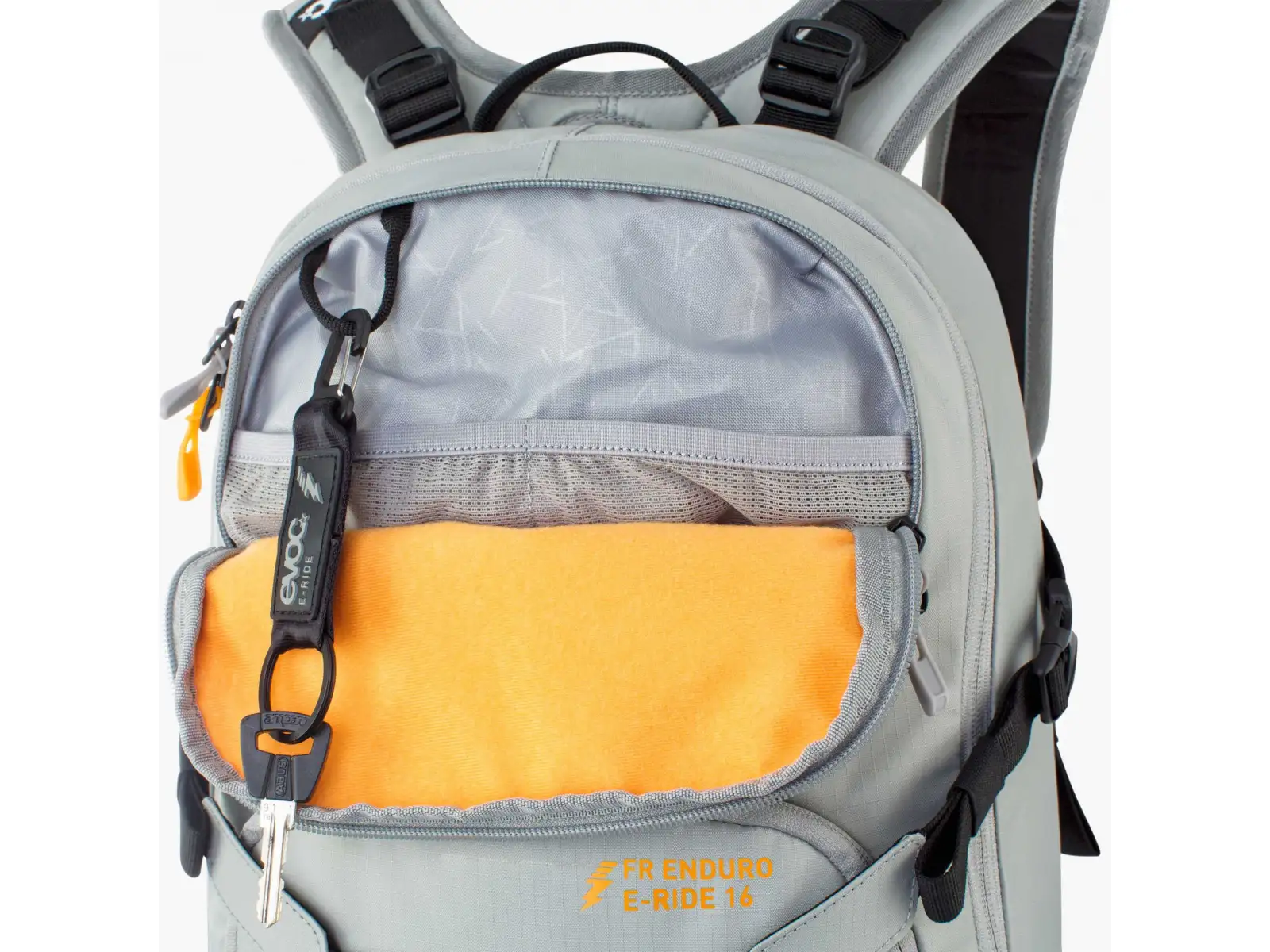Evoc FR Enduro E-Ride 16 backpack 16 l Stone/Bright Orange