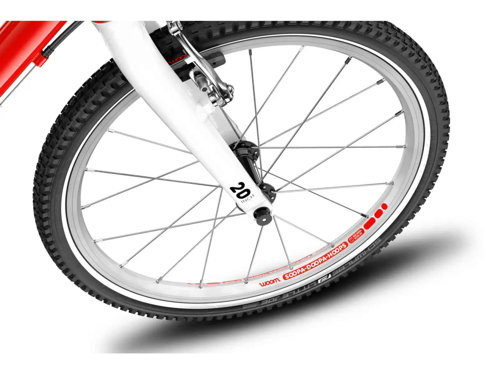 Woom 4 Red 20 children's bike