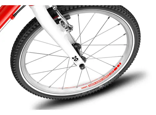Woom 4 Red 20 children's bike
