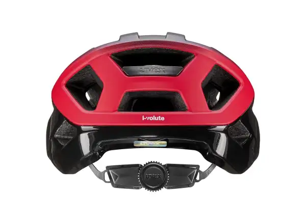 Uvex I-volute helmet Black/Red Matt