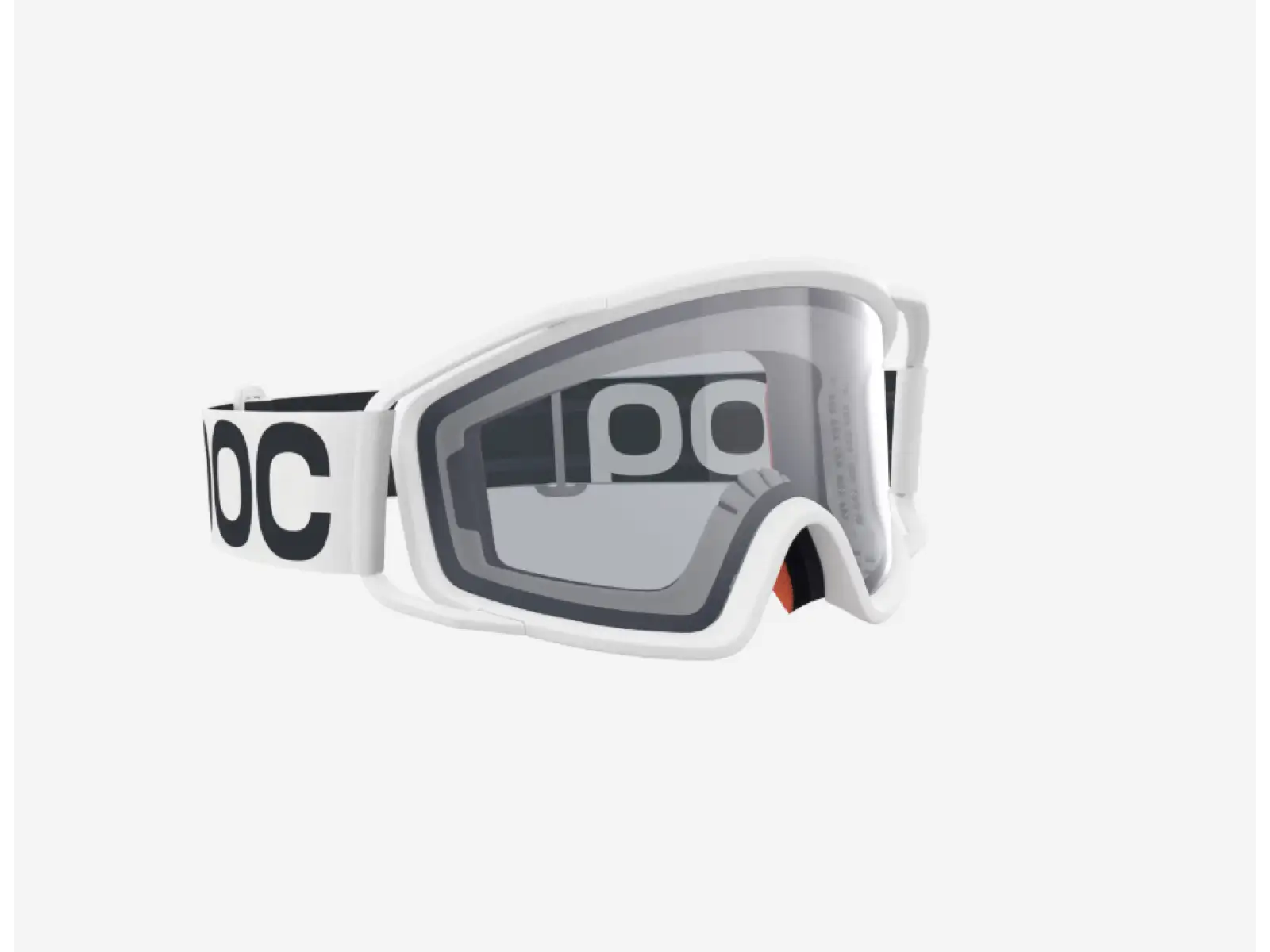 POC Zygon MTB goggles Hydrogen White/Clarity Universal/Cloudy Grey