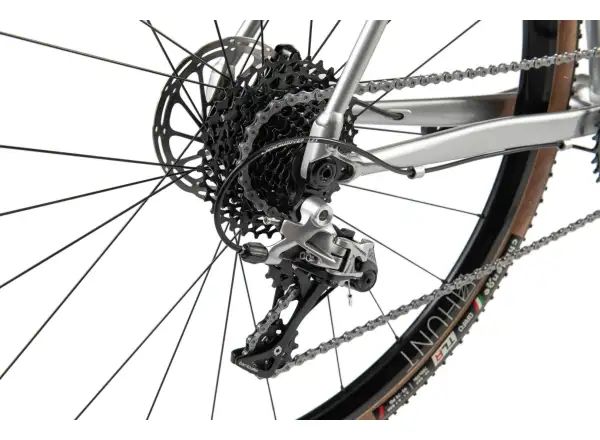Bombtrack Tension 2 cyclocross bike Glossy Grey / Green
