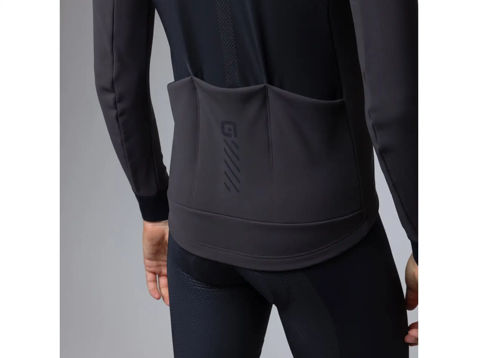 Alé Pragma Fondo 3.0 men's winter jacket Dark