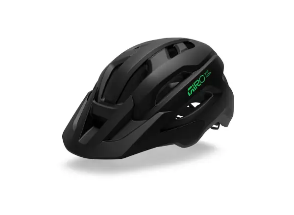 Giro Fixture II MIPS Youth children's helmet Mat Black/Vivid Green