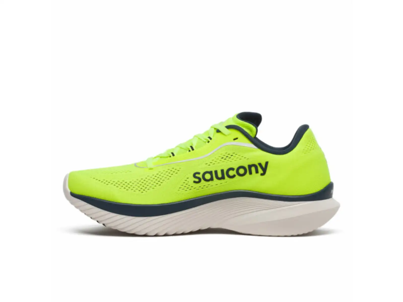 Saucony Kinvara 15 men's running shoes Citron Navy