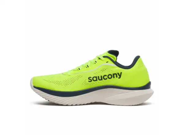 Saucony Kinvara 15 men's running shoes Citron Navy