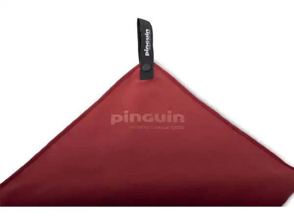 Pinguin towel M red