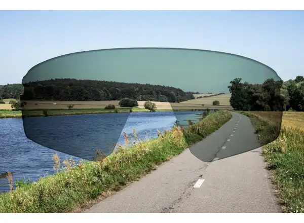 Force Mantra replacement lens mirror blue