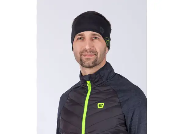 Etape Stix headband black/yellow fluo