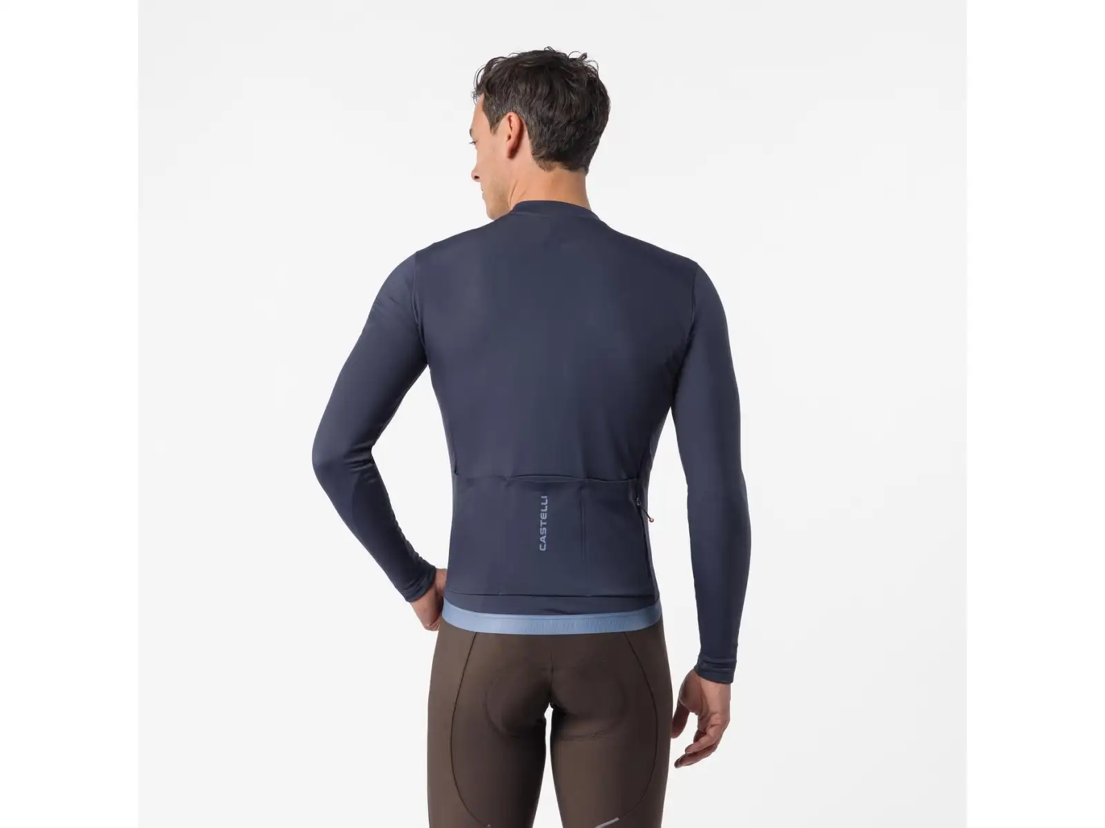 Castelli Espresso Thermal 2 men's long sleeve jersey Twilight blue