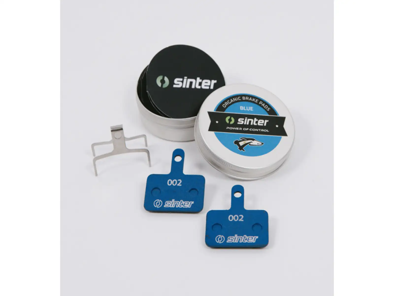Sinter Shimano B Type brake pads polymer blue