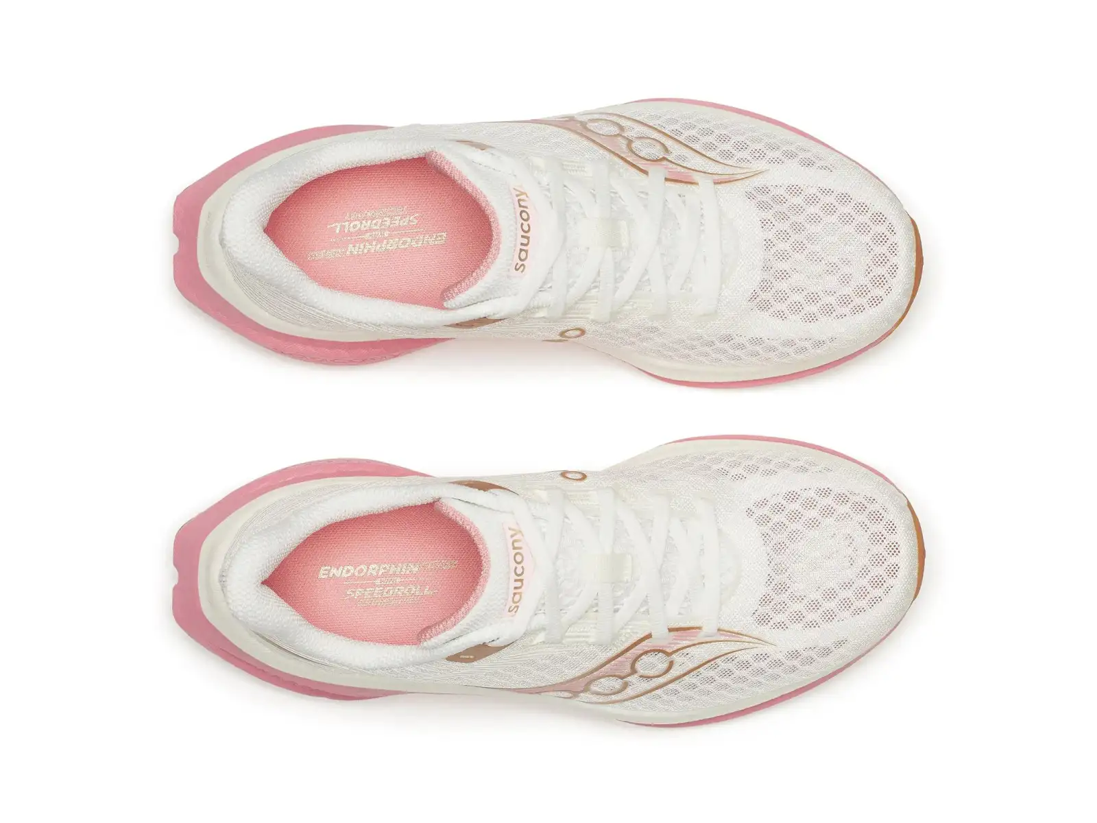 Saucony Endorphin Speed 5 women's running shoes Ivory/Mauve