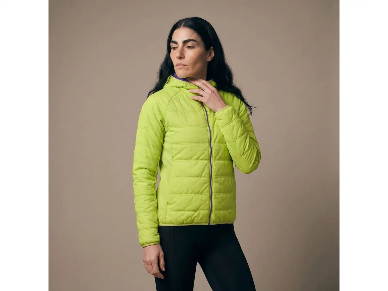 Silvini Simetta women's jacket Lime/Plum