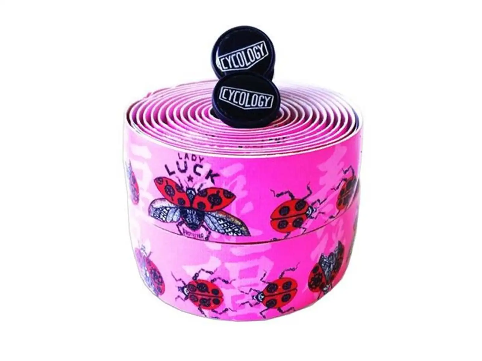Cycology Ladybug bar tape pink