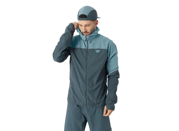 Dynafit Alpine Wind men's running jacket Smoke Blue